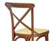 Vintage chair in wood and Viennese straw Ciao W in Living room