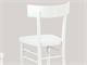Sedia in legno verniciato Ghost in Giorno