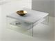 Glass and wooden table Maxim in Living room