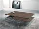 Table basse en verre et bois Maxim in Jour