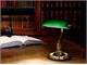 Lawyer table lamp with metal frame in Lighting