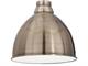 Navy hanging lamp with metal diffuser in Lighting