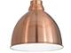 Navy hanging lamp with metal diffuser in Lighting
