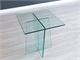 Lord square glass coffee table  in Living room