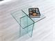 Lord square glass coffee table  in Living room