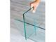 Lord square glass coffee table  in Living room