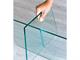 Lord square glass coffee table  in Living room