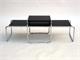 Marcel Breuer metal small table Laccio with laminated top in Living room