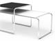 Marcel Breuer metal small table Laccio with laminated top in Living room