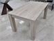 Extendible table in wood PLUTONE in Living room