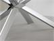Glass table with metal base MIKADO VETRO  in Living room
