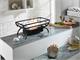 Vesta brazier with pebbles in Accessories