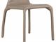 Chair in imitation leather Chiara  in Living room