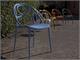 Garden chair in colored plastic Etoile  in Outdoor