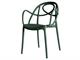 Garden armchair in colored plastic Etoile P  in Outdoor