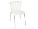 Chaise design en plastique colorée Esmeralda in Jour