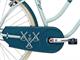 Klassisches Fahrrad für Damen Vintage Holland Lady in Außenseite