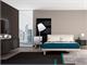 Suspended bedside table with three drawers Tratto in Bedrooms