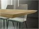 Tisch aus Holz und Glas Breath in Tag
