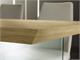 Tisch aus Holz und Glas Breath in Tag