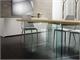 Tisch aus Holz und Glas Breath in Tag