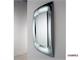 Mirror in curved glass Brezza in Living room