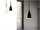 Suspended lamp in metal and wood Manhattan in Lighting