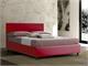 Alison upholstered double bed with fixed base in Bedrooms