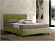 Alison upholstered double bed with fixed base in Bedrooms