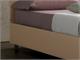 Alison upholstered double bed with fixed base in Bedrooms