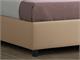 Alison upholstered double bed with fixed base in Bedrooms