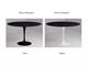 Table ovale Tulip 120x75 in Jour