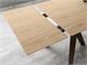 Fly ausziehbarer Tisch aus Holz in Tag