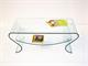 Smile curved glass coffee table  in Living room
