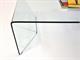 Folder Curved glass coffee table in Living room