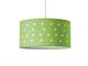 Hanging lamp with colored perforated lampshade Pois in Lighting