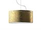 Lampe à suspension avec abat-jour or ou argent Persia  in Éclairage