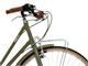 Woman vintage city bike Condorino 601  in Outdoor