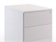 Metal chest of drawers on wheels with 3 drawers Simplex in Office