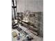 Glass and oak-wood bookcase Nancy 75 in Living room