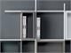 Libreria a muro moderna Libra 3 legno in Giorno