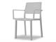 Plastic chair with armrests Kate in Outdoor