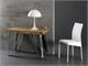 Metal and Wooden Design table-consolle  Axel 190 in Living room