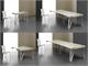 Metal and Wooden Design table-consolle  Axel 325 in Living room