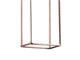 Hanging lamp with metal and copper structure Volt in Lighting