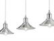 3-Light hanging lamp with metal structure Seaman in Lighting