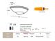 Dyable Ceramic Wall Lamp SOLE  in Lighting
