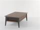 Rectangular Table 110 with lift top Brighton in Living room