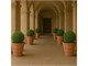 Vaso festooned double border Small in Outdoor