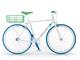 Bicicletta dallo stile Minimal Prisma Uomo in Esterno